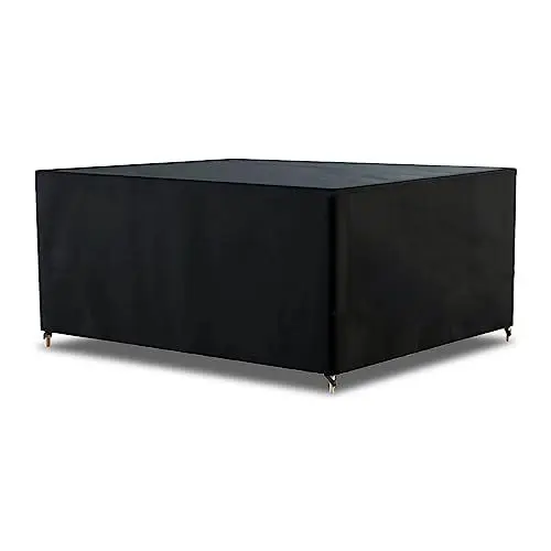 Produktbild: Awnic Abdeckplane Gartenmöbel Abdeckung Wasserdicht Rechteckig, Gartentisch Schutzhülle, Sektional Abdeckung Winterfest Oxford Gewebe 150 x 120 x 71 cm