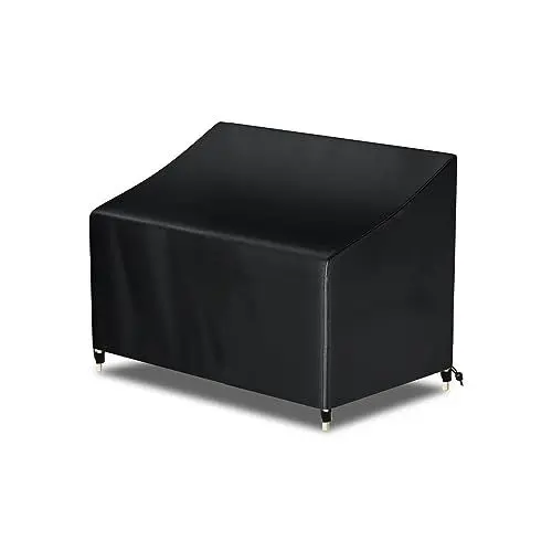 Produktbild: Awnic Gartenbank Abdeckung Hülle für Schutzhülle Abdeckplane Gartenbank Wasserdicht 210D Polyester 2 Sitzer 134x70x60/88cm