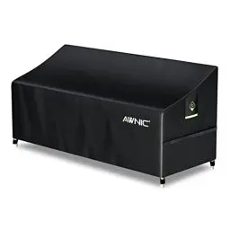 Produktbild: Awnic Gartenbank Abdeckung Hülle für Schutzhülle Abdeckplane Gartenbank Wasserdicht 420D Polyester 3 Sitzer 175x85x65cm