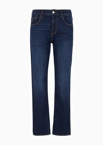 Produktbild: A｜X ARMANI EXCHANGE Herren J13 Slim Fit Comfort Baumwoll Hose Jeans, Indigo, Denim, 48 kurz
