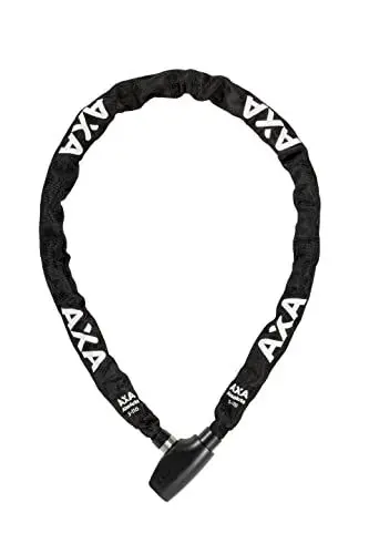 Produktbild: Axa Unisex – Erwachsene 2231034205-Kettenschloss Kettenschloss, Schwarz, 110 cm