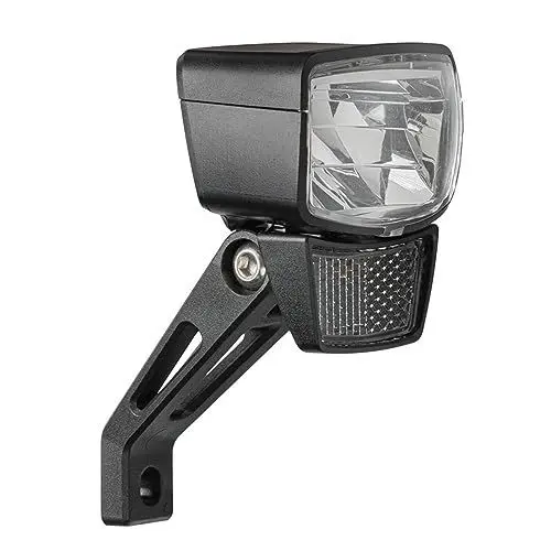 Produktbild: AXA E-Bike LED Scheinwerfer Nxt 80 schwarz | 80 Lux | SB-Verpackung