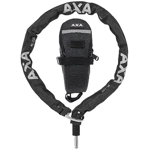 Produktbild: Axa RLC 100 Fahrradschloss für Erwachsene, Unisex, Schwarz, Einheitsgröße