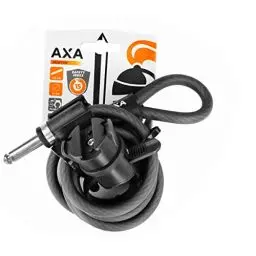 Produktbild: AXA Newton 150 Einsteckkabel – Länge 150 cm – Plug-In Kabel für AXA Rahmenschlösser – Kabelschloss für Fahrräder
