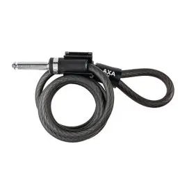 Produktbild: AXA UPI 150 Einsteckkabel – Länge 150 cm – Plug-In Kabel für AXA Rahmenschlösser – Kabelschloss für Fahrräder