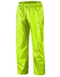 Produktbild: AXESQUIN Regenhose Damen, Wasserdicht Atmungsaktiv Regenhose für Damen Winddicht Draussen Fahrrad Wandern Frauen Hose Fluor XL