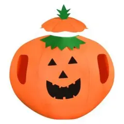 Produktbild: AYBUY Halloween Kürbis Kostüm, Kürbis Kleidung mit Mütze, Cosplay Party, Karneval lustig Party Geeignet für Erwachsene