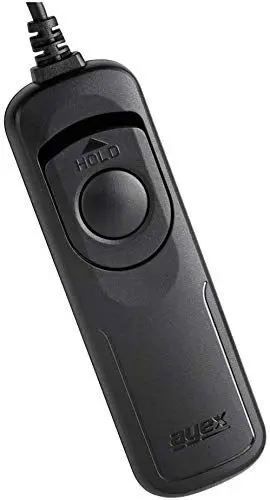 Produktbild: ayex Kabelfernauslöser AX-10 Kompatibel mit Canon E3 zB. EOS R R6 RP 80D 1300D 1200D 1100D 760D 750D 650D 600D RS-80E3 Ersatz Serienauslösen Bulb leichte handhabung Keine Batterien