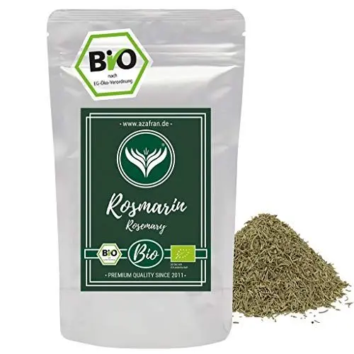 Produktbild: Azafran BIO Rosmarin Getrocknet, Rosmarinblätter als Gewürz oder Tee 250g