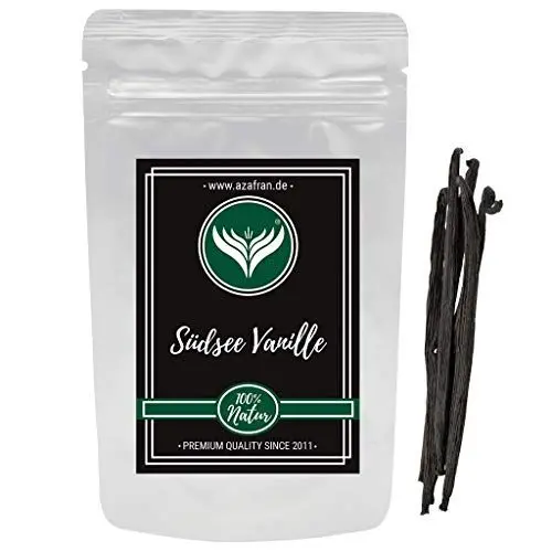 Produktbild: Azafran Südsee Vanille als Bourbon Vanilleschoten Ersatz 12/13 cm 10 Stk