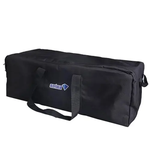 Produktbild: Azarxis wasserdichte Aufbewahrungstasche mit Tragegriffen, Große Tragetasche für Garten, Weekender Sporttasche für Reisen Sport Gym Urlaub (Schwarz - 150L)