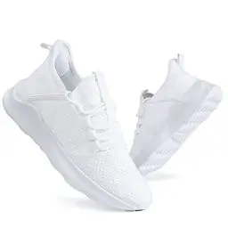 Produktbild: AZSDXS Damen Sneaker Schuhe Sportschuhe Turnschuhe Laufschuhe Schuhe Damen Sneaker Hallenschuhe Weiß 40