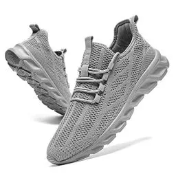 Produktbild: AZSDXS Sneaker Sportschuhe FüR Herren Turnschuhe Herren Schuhe Herren Sneaker Herren Hellgrau 44
