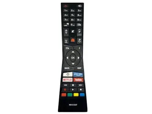 Produktbild: azurano Fernbedienung für JVC RM-C3337, RCA243100P, 30102234, VESTEL