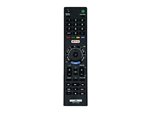 Produktbild: azurano Fernbedienung für Sony RMT-TX102D, 1-492-965-11 für Sony Bravia LED SmartTV, Direkttaste für Netflix