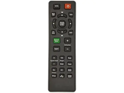 Produktbild: azurano RCX022, 5J.J9V06.001 Ersatz Fernbedienung Kompatibel mit BenQ TH681 W1070 W1080ST TW535 TW533 TH682ST TH535 TH530 MS527 MS524 MW529 MH530 ...