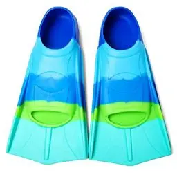 Produktbild: Azuunye Kinder Schwimmflossen,Kurze Flossen 100% Silikon Schwimmflossen für Training und Lap Schwimmen für Kinder Erwachsene XS