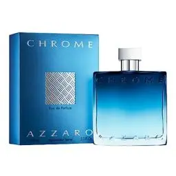 Produktbild: Azzaro Chrome Parfüm für Herren | Eau de Parfum pour Homme | Vaporisateur/Spray | Langanhaltend | Zitrisch-holziger Duft | 100 ml