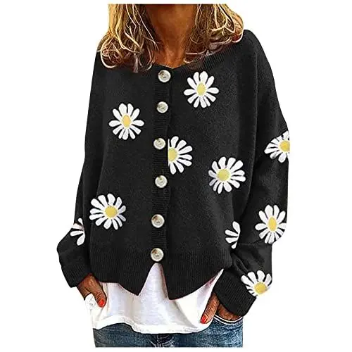 Produktbild: B Ware Retouren Damen Winterjacke Warm Herbstjacke Mäntel Geschnittene O-Ausschnitt Ärmellänge Frauen Druck Jacken Für Frauen Fleecejacke Damen Große Größen Regenjacke Damen Sale