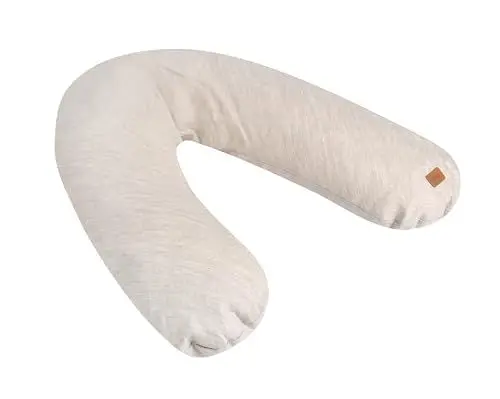 Produktbild: BÉABA, Big Flopsy, Stillkissen, Schwangerschafts-/schwangerschaftskissen, Multifunktional, Schlafen, Stillen, optimale Unterstützung, Entspannung, Komfort, Leinen, Ökotex, Beige