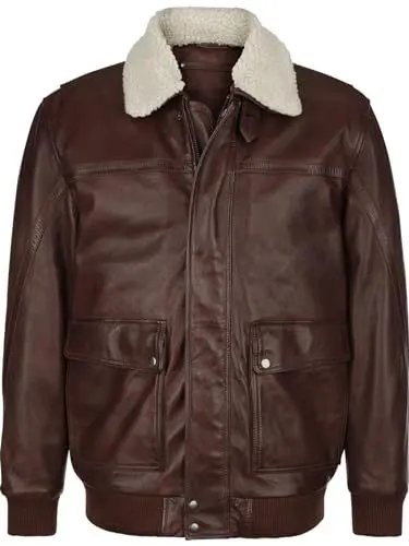 Produktbild: BABISTA Herren Lederjacke Zelvento braun 56