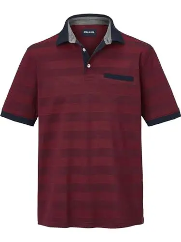 Produktbild: BABISTA Herren Poloshirt Givila dunkelrot 48