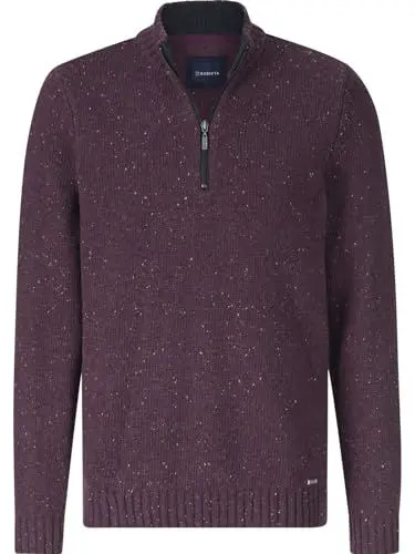 Produktbild: BABISTA Herren Pullover Tonnadora Gestricktes Casual Oberteil dunkelrot, M - 48/50