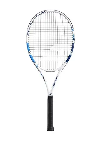 Produktbild: Babolat Evoke Team besaitet 270g Tennisschläger Weiß - Blau Griffstärke 2