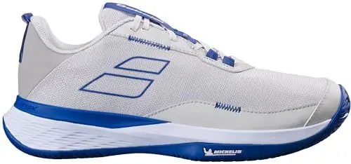 Produktbild: Babolat Herren SFX Evo Ac Tennisschuhe Allcourtschuh Creme-blau EU 47 NEU