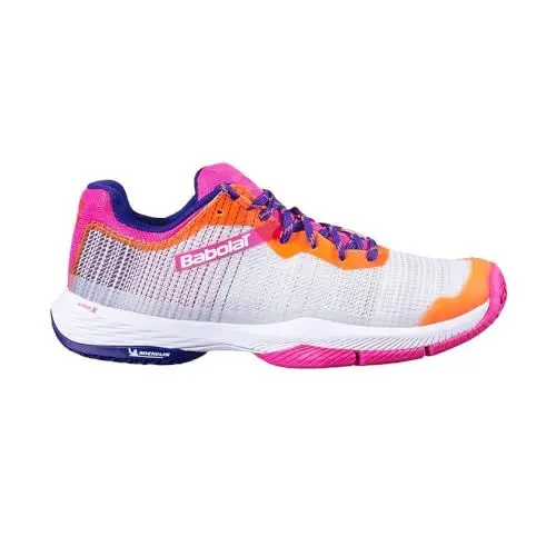 Produktbild: Babolat Damen Jet Ritma Padl Schuhe Padelschuh Weiß - Mehrfarbig 40,5