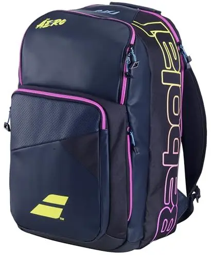 Produktbild: Babolat Pure Aero Rafa Tennisrucksack (Dunkelmarine/Gelb/Pink)