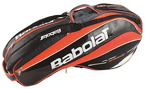 Produktbild: Babolat Schlägertaschen Pure Strike Racket Holder X6, Neonrot, 75 x 31 x 33 cm, 45 Liter, 751095-189