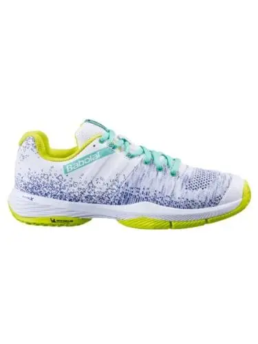 Produktbild: Babolat Sensa Sportschuhe für Damen, Weiß Sneaker, 38.5 EU