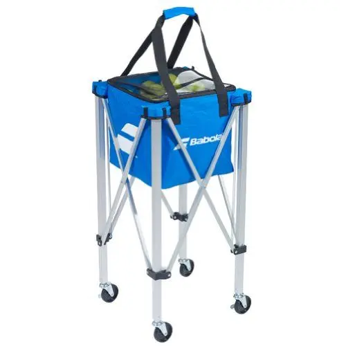 Produktbild: Babolat Wheeled Basket Korb für Tennisbälle, Unisex, Erwachsene, Azur, Einheitsgröße