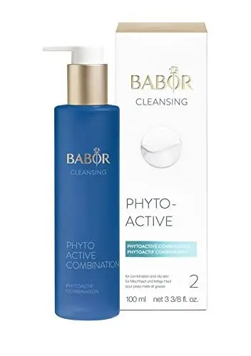 Produktbild: BABOR CLEANSING Phytoactive Combination für Mischhaut und ölige Haut, Gesichtsreiniger zur Anwendung mit Hy-Öl, Mit Salbei, Vegane Formel, 1 x 100 ml