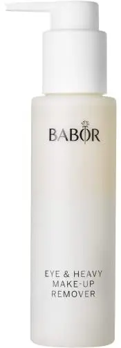 Produktbild: BABOR Eye & Heavy Make up Remover für jede Haut, Pflegender Make-up Entferner, Auch für wasserfestes Augen, Lippen Make-up und Foundation, Vegane Formel, 1 x 100ml