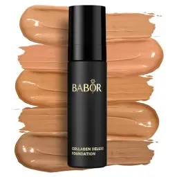 Produktbild: BABOR MAKE UP Collagen Deluxe Foundation, Make-up für trockene und reife Haut, Mit Anti-Aging Serum, Stark deckend, Langanhaltend, 1 x 30 ml