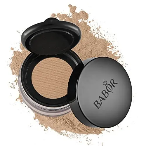 Produktbild: BABOR MAKE UP Mineral Powder Foundation, loser Puder aus mineralischen Pigmenten, mit guter Deckkraft, besonders hautverträglich, 20 g, Farbe - 02 medium