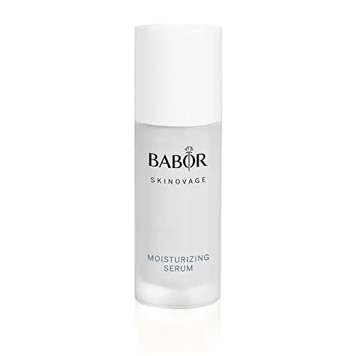 Produktbild: BABOR SKINOVAGE Moisturizing Serum für trockene Haut, Anti-Aging Feuchtigkeitsserum für das Gesicht, Ohne Alkohol, Vegane Formel, 30 ml
