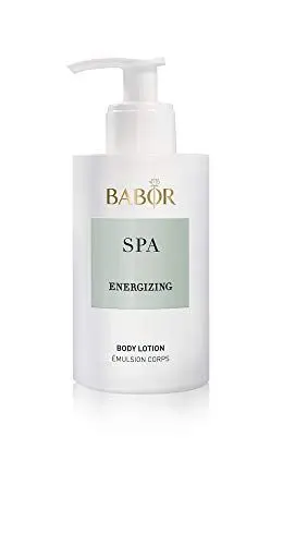 Produktbild: BABOR SPA Energizing Body Lotion, schnelleinziehende Körperlotion für jede Haut, Feuchtigkeitspflege, Frei von Parabenen, Sinnlicher Duft, Vegane Formel, 1 x 200 ml