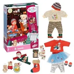 Produktbild: BABY born Adventskalender mit 24 Überraschungen, enthält Kleidung und Accessoires für 43 cm Puppen, 834466 Zapf Creation