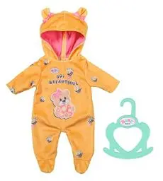 Produktbild: BABY born Little Onesie, Einteiler mit Bärenohren, für 36 cm große Puppen, 834619 Zapf Creation