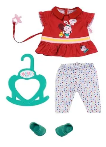 Produktbild: BABY born Little Sport Outfit Set mit Shirt, Hose, Schuhe und Schnuller für 36 cm Puppen, 831885 Zapf Creation