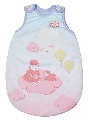 Produktbild: Baby Annabell Sweet Dreams Schlafsack, Puppenschlafsack mit angenähten Flügeln und Klettverschluss, für 43 cm große Puppen, 703182 Zapf Creation