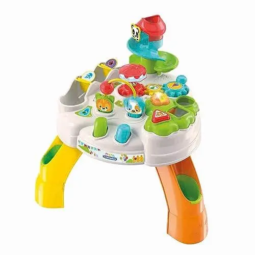 Produktbild: Clementoni Baby-Park Spieltisch & Aktivitätstisch für Kleinkinder ab 12 Monaten - Spielzeugtisch mit Musik und motorischen Spielen, 17300