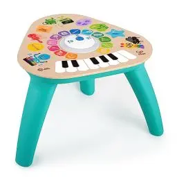 Produktbild: Baby Einstein, Hape, Clever Composer Tune Table Magic Touch Spieltisch, 22 Musikinstrumente, Elektronische Musikalisches Spielzeug aus Holz, Musikwürfel & Sensorisches Spielzeug, Kinder ab 6 Monaten