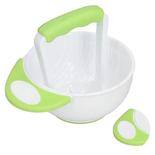 Produktbild: Baby Food Stamper Schüssel Set Rutschfeste Baby Food Stampfer Tragbare Baby Feeder Food Processor