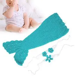 Produktbild: Baby Fotografie Requisiten Schlafsack, bequeme Neugeborenen Fotografie Requisite, für 0-6 Monate Kleinkinder Baby Mädchen/Jungen Dusche Geschenke Fotoshooting(Light blue)