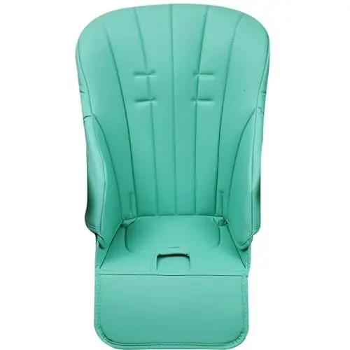 Produktbild: Baby Hochstuhl Sitzbezug, Hochstuhlbezug Aus PU-Leder, Baby-Hochstuhl Kissen, Esszimmerstuhl PU Leder Sitzkissen, Kinderstuhl-Schutzhülle,Hochstuhl-Bezüge, Sitz-Ersatzkissen Für Kleinkinder