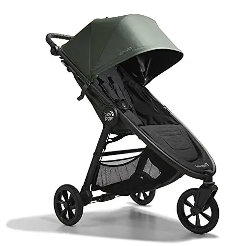 Produktbild: Baby Jogger City Mini GT2 leichter Kombikinderwagen | Allradfederung für jedes Gelände | mit einer Hand schnell zusammenfaltbarer kleiner Buggy | Briar Green (Grün